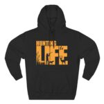 Hunting Life Hoodie | Deer, Duck & Hunter Silhouette, Outdoor Hunting Design
