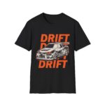 Drift Racing Car T-Shirt | Retro Rally Graphic, Orange Motorsport Design